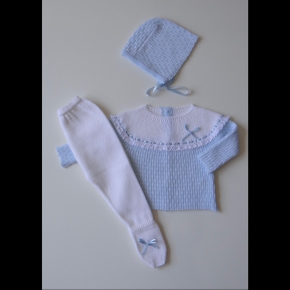Baby Boy knit Set NEW - Picture 2 of 2